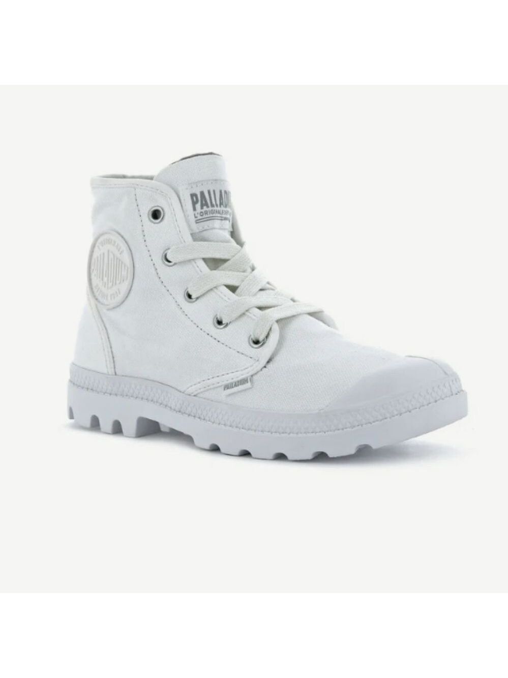 NIB Womens Palladium Pampa HI Sz 7 Star White
